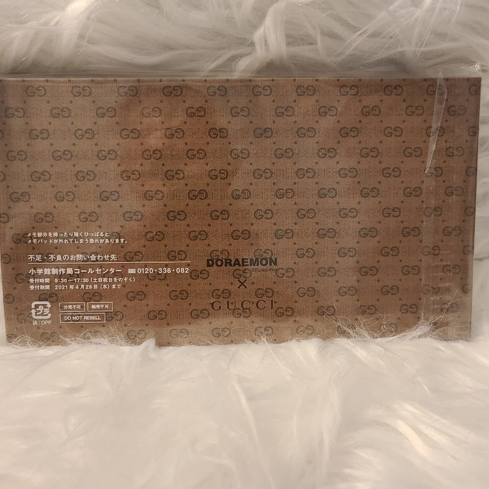 Gucci & Doraemon Special Limited Edition Collaboration Authentic Dual Memo Pads
